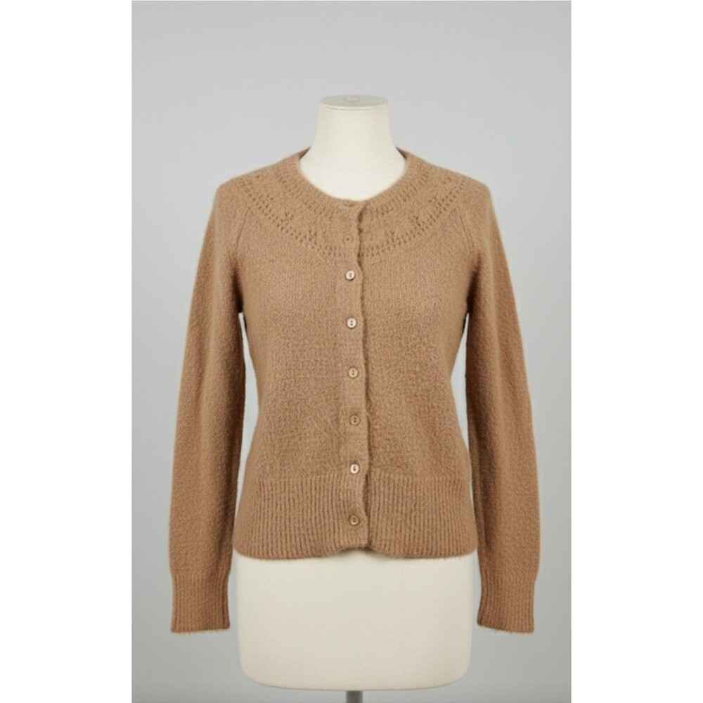THE REEDS brown Cozy Cardigan In Size S